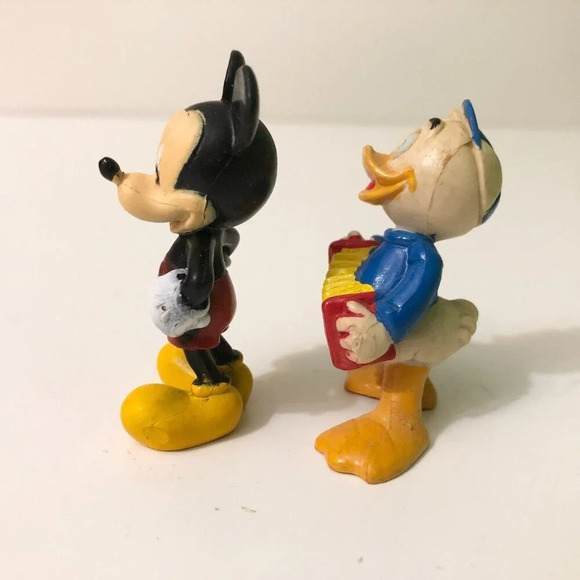 Vintage Disney Figures Arco Applause Mickey Minnie Mouse Ducktales Bully  Goofy - Picture 11 of 16